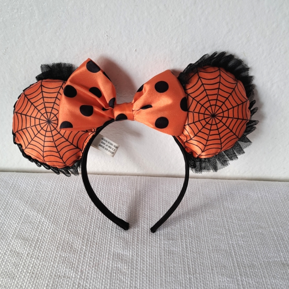 Halloween spider web Disney Ears